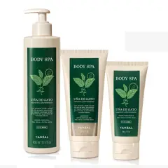 YANBAL - Body Spa Uña de Gato Hidratante de Cuerpo con Manos y Exfoliante