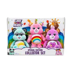 BASIC KIDS - OSITOS CARIÑOSITOS CARE BEARS SET X 3 PELUCHES TEMA OTOÑO