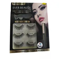 GENERICO - Pestañas Magneticas mas Pegamento - MSJ-10