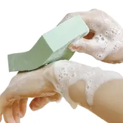 GENERICO - Esponja Exfoliante Verde para Baño