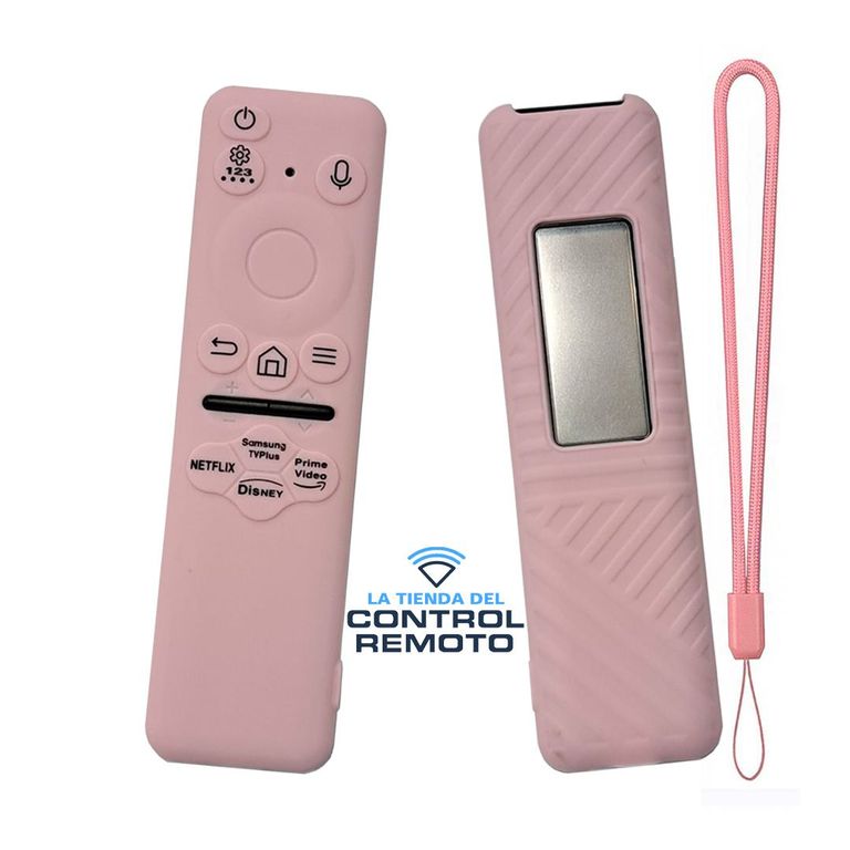 Protector Silicona Para Control Samsung Solar 2024 BN59-01432 - Rosa
