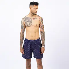 BHEVSK - Short de baño Azul Wolfy