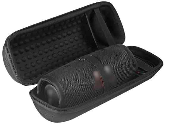 ESTUCHE CASE DURO ACOLCHADO PARA JBL CHARGE 5 NEGRO