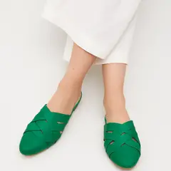 GENERICO - Zapatos mules Mujer Misshus Hilda verde