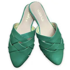 GENERICO - Zapatos mules Mujer Misshus Hilda verde