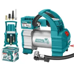 TOTAL TOOLS - Mini Compresor Inflador de Aire 140Psi Auto Total TTAC1406