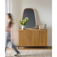 TU MESITA - Aparador Corto Ñusta color Duna 2 puertas