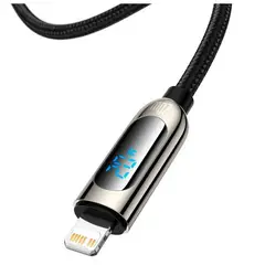 BASEUS - Cable Lightning 2M con Pantalla 20w para iPhone