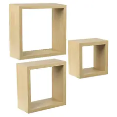 GENERICO - Repisa Flotante Decorativa Manzano - Petrox Home