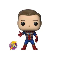 FUNKO - POP IRON SPIDER MAN 305 UNMASKED