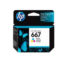 HP - TINTA 3YM78AL 667 TRICOLOR