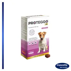 PROTEGGO - Antipulgas para perros 250mg de 4.5 a 10 kg