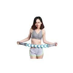 GENERICO - Rodillo Masajeador Para Cuello Cintura y Espalda Fitness