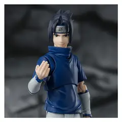 BANDAI - Naruto SH Figuarts Sasuke Uchiha Ninja Prodigio