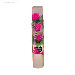 GENERICO - Ramo de Flores de Jabón de color Rosado - Importado