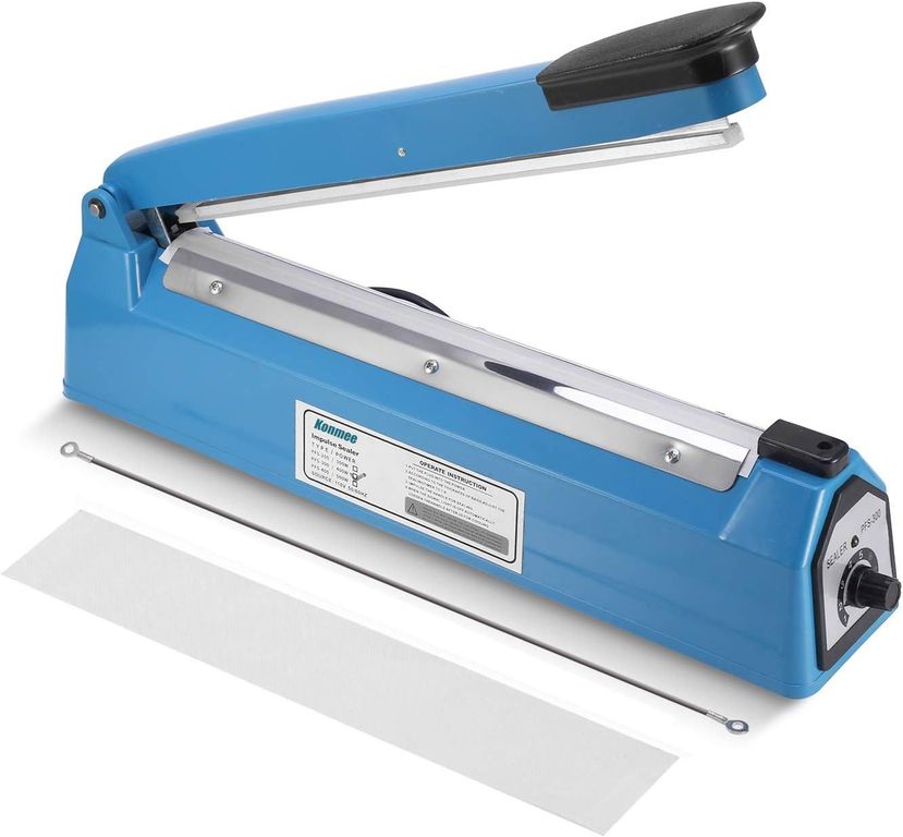 Sellador de Bolsa de Plastico 20 Cm con Repuesto