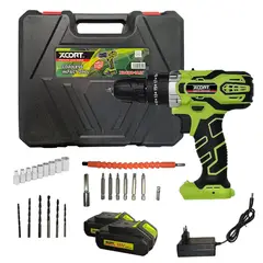 XCORT - Taladro Percutor Atornillador 38” 16V