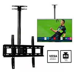 IMPORTADO MC - Rack 32 a 72 pulgadas De Techo para tv Colgante o Pared Negro