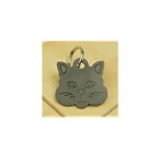 OTTOWARE - PLACA PARA COLLAR DE MASCOTAS MODELO GATO.