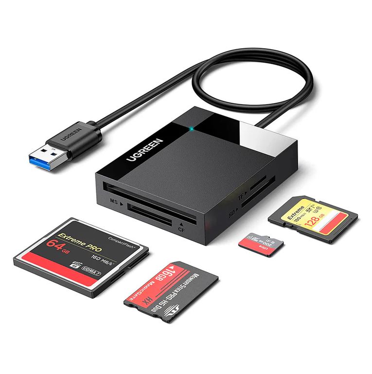 USB 3.0 Card Reader OTG SD TF Compact Flash Pc Portable Lector MacBook