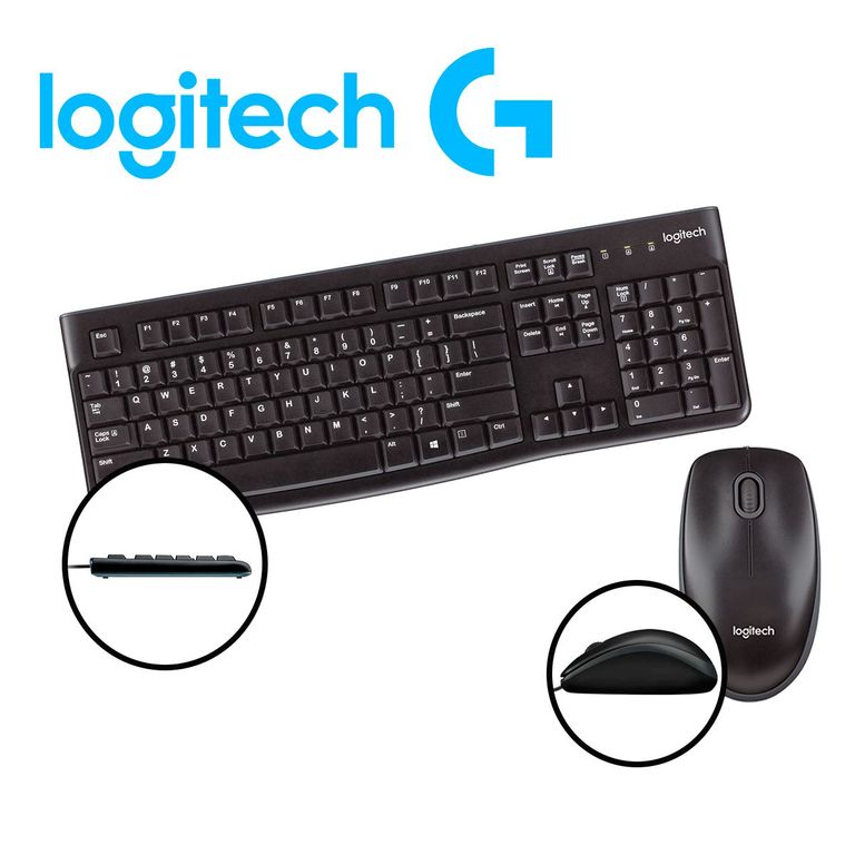 Kit Teclado Y Mouse MK120 USB