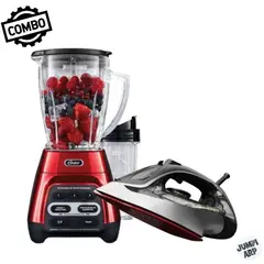 OSTER - Combo Licuadora Blstpyg1310rbg + Plancha GCSTAC6953