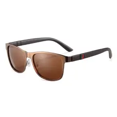 GENERICO - Lentes de Sol Polarking UV400 Deportivos Sport Marron