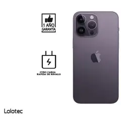 APPLE - IPhone 14 Pro Max 128 GB I Reacondicionado (ESIM) grado A I color: Morado Intenso