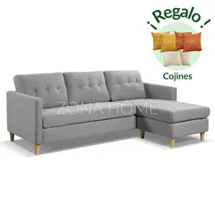 GENERICO - Seccional Derecho Sol 4 Cuerpos en L - Gris