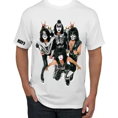 GENERICO - Polo Manga Corta Kiss Banda