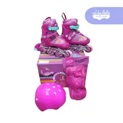 OKA - PATIN LINEAL FUCSIA TALLA M