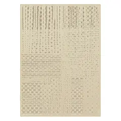 GENERICO - Alfombra Rectangular Luna Ivory 200 x 290cm
