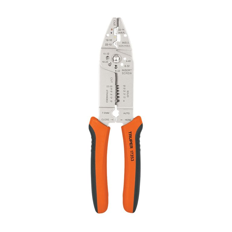 Alicate 9" (23cm) 26 a 10 AWG Pelacable Pela Cable 17353