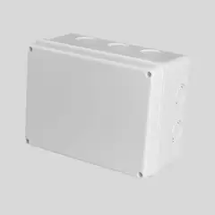 GENERICO - Caja de Derivación para Conexiones Eléctricas 15x20x8cm