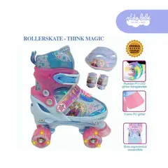GENERICO - PATIN 4 RUEDAS FROZEN TALLA M