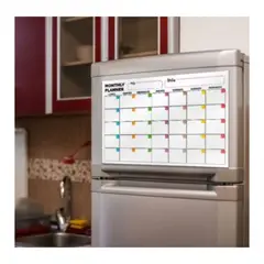 GENERICO - Planificador Pizarra Imantado Mensual para Neveras PLM2- 43×31 cm