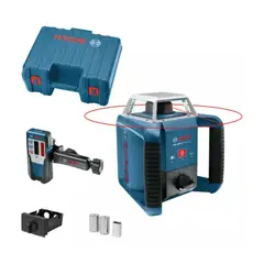 BOSCH - Nivel Láser Rotativo GRL 400 H + Receptor LR 45