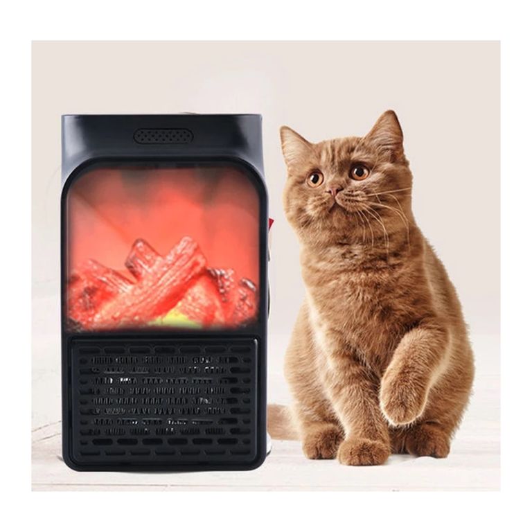 Estufa Electrica 3D Flame Heater Portátil con Control