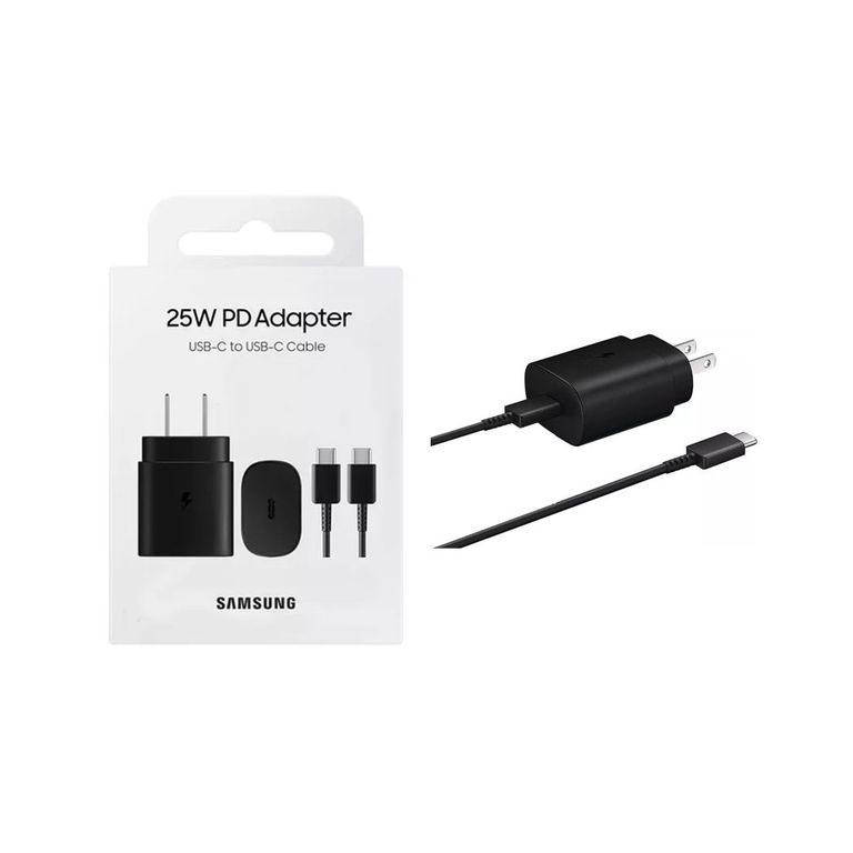 Cargador 25W Con Cable - Negro - Original