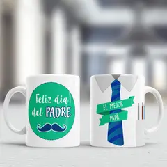 GENERICO - Taza de loza con diseño Día del Padre 11oz