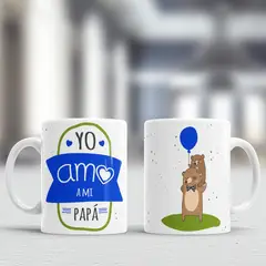 GENERICO - Taza de loza con diseño Día del Padre 11oz