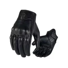 ICON - GUANTE DE CUERO NEGRO TALLA M