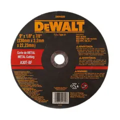 DEWALT - Disco de Corte 9 x 3 mm