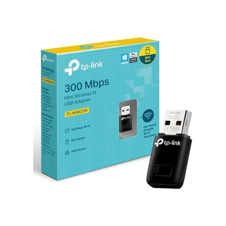 MINI ADAPTADOR USB WIFI TP-LINK TL-WN823N MINI 300MBPS