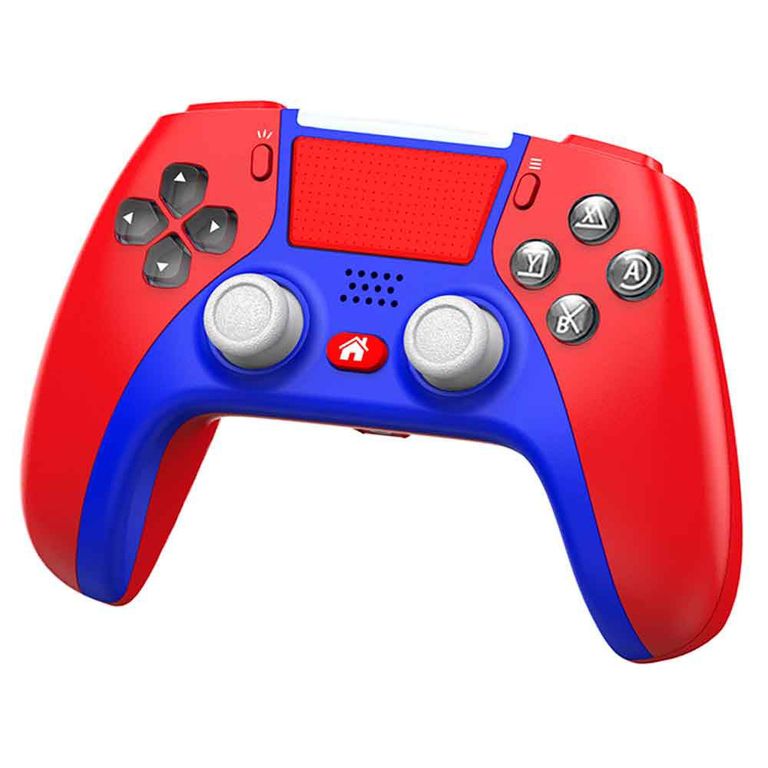 Mando para PS4 Rojo/Azul Spiderman con Botone Traseros Alternativo p02