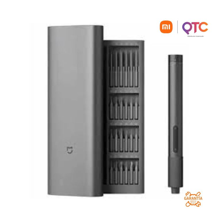 Destornillador Eléctrico de Precisión MJDDLSD003QW Kit 24 Puntas Recargable USB-C