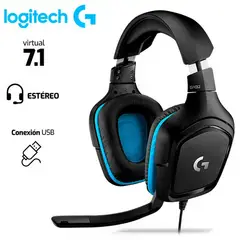 LOGITECH - AUDIFONO G432 3.5MM-USB 7.1