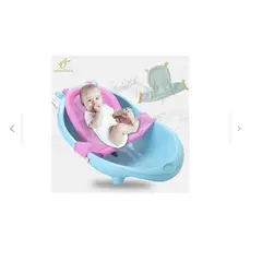 GENERICO - Malla para bañera bebe hamaca Rosado