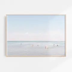 DECO DESIGN - CUADRO SERENE BEACH - 50X70CM