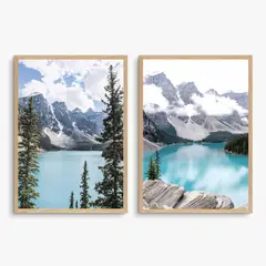 DECO DESIGN - SET LAKE X 2 PCS - 50X70CM